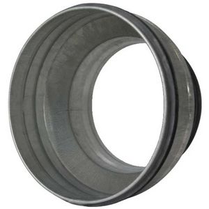 Verloopstuk van Ø160mm-Ø125mm voor spiraalbuis