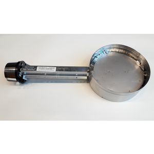 Rookgasklep 10" z/adaptor ebw500 S102102