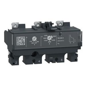 Trip unit NSX250 AC 3P3D 250A TMD ComPact