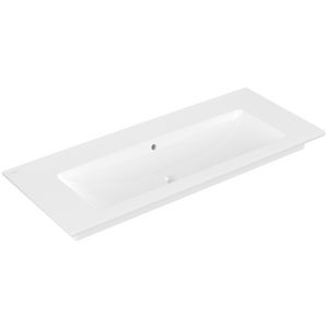 Venticello meubelwastafel 1200x500mm wit zonder kraangat met overloop