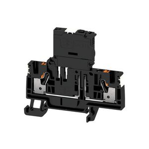 Zekeringsklem PUSH IN zw. 4mm2 6.3 A 150 V 2675280000 VVE=50