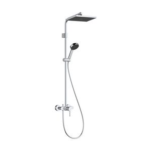 Activera Q Showerpipe 290/180 1 straalsoort EcoSmart+ met 1-greeps mengkraan Varia chroom