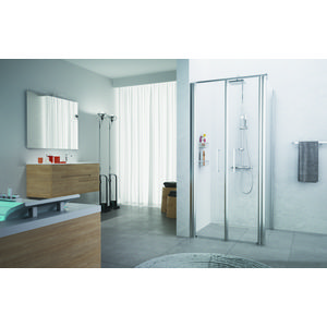 Giada F2B vaste wand 840-870x1950mm matchroom band satin