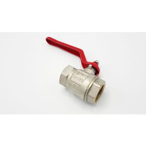 Afsluitkraan 3/4" ww rood S102342