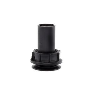 Doorvoerset (tule+moer) Ø32mm zwart