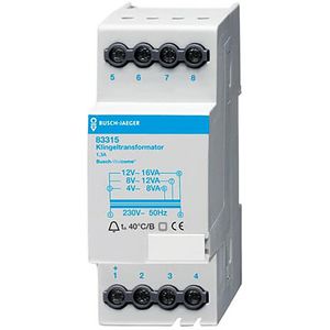 Welcome trafo 12V 1,3mA DIN-rail