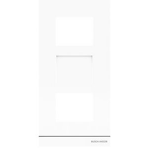 Welcome IP Kader video buitenpost 3 modules maat 1/3 Wit (41383CF-W-03)