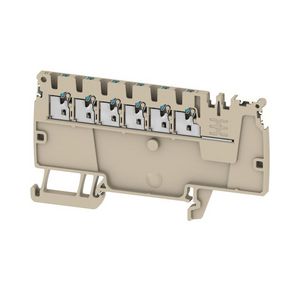 Doorvoer klem p.d.beige 1.5mm2 17.5 A, 2675360000 VVE=50