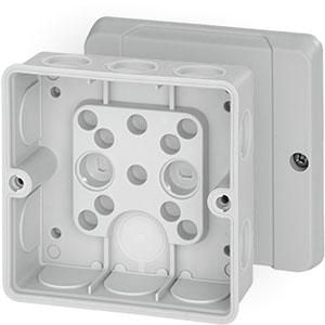 Kabeldoos IP55 zonder klem 11 membranen Grijs VVE=5