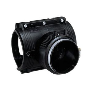 PE100 LU aansluitzadel 110x110mm SDR11