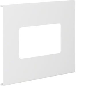 Afdekplaat voor goot 2-voudig FB 190mm breed verkeerswit