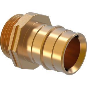 Puntstuk schuif Q&E messing 40x1.1/4"bt. parallel