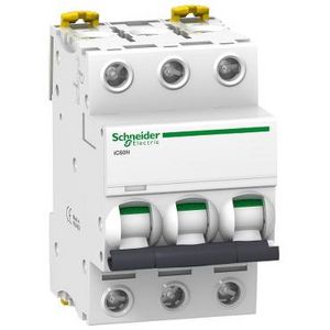 Installatieautomaat 3P In= 63A B-karakteristiek iC60H VVE=4