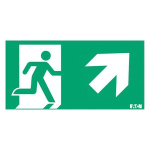 Inlegpictogram CrystalWay 20m ISO AE pijl rechts omhoog