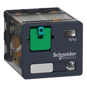 Vermogen insteekrelais 3M/V 24V DC LED Harmony RPM VVE=10