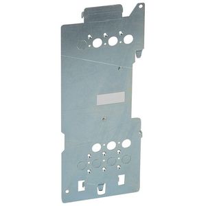 Montageplaat DPX3 160 verticaal uittrekbaar XL3 4000