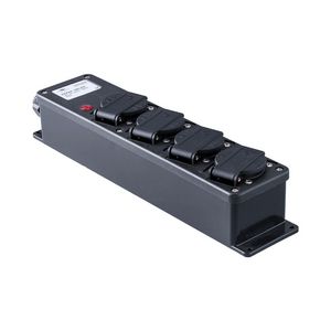 Snoercentrale 4-voudig 16A 250V randaarde met LED VVE=2