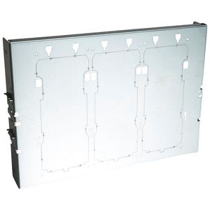 Montageplaat 3x DPX3 160-250 24 modulen H400mm XL3 4000