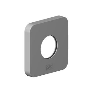 Rozet Opschuifrozet hoekig-CH