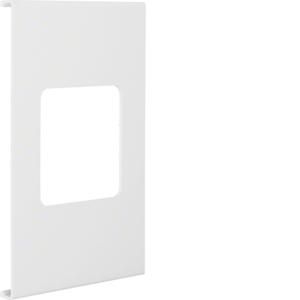 Afdekplaat voor goot 1-voudig FB 190mm breed verkeerswit