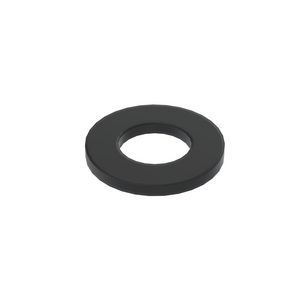 Washer M10 Staal Electrogalvanised black-passivated VVE=100