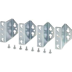 Mi U profiel wandbeugel 75 mm (set 4 stuks)