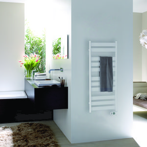 Elektrische handdoekradiator ZETA wit 800x500mm 300W