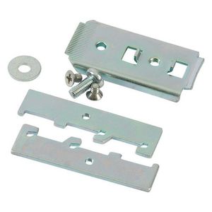 DIN-railbevestiging NH00 montage op DIN-rail conform 50022