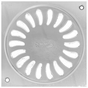 Rooster RVS (304) 131,5 x131,5 x2mm vergr.