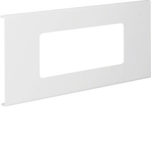 Afdekplaat voor goot 3-voudig FB 150mm breed verkeerswit