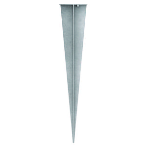 Aardpen LED-staande buitenlamp theLeda D verzinkt