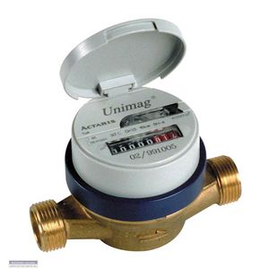 Watermeter Unimag Cyble Qn1,5 hor-vert. 110mm DN15 3/4" bt.