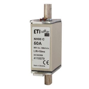 Zekering NH000 gBat 50A/80V DC 4110079 VVE=3