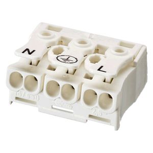 Lichtklem 3-polig wit VVE=500