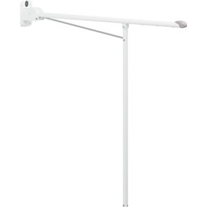 Toiletsteun vaste montage met vloersteun 850mm Value