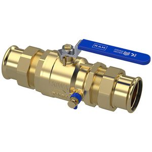 Kogelkraan s.28 54 x 54mm Mapress DN50 /