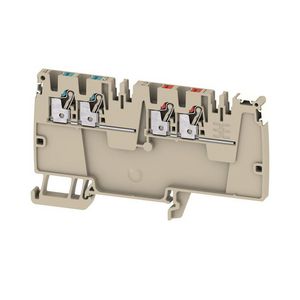 Doorvoer klem p.d.beige 2.5mm2 24 A 50 2675570000 VVE=50