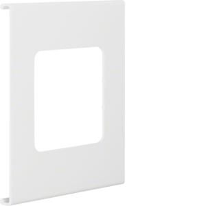 Afdekplaat voor goot 1-voudig FB 150mm breed verkeerswit