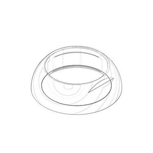 Kapje 39x12mm chr 092830008-00