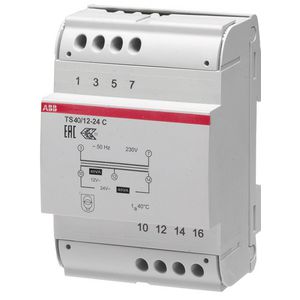 Veiligheidstrafo 40VA 4 modules