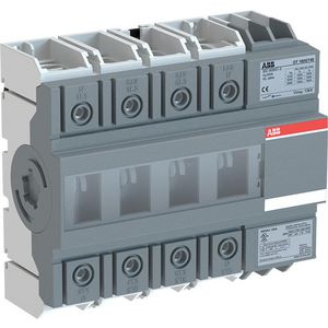 Lastscheider 4P 160 A door montage inclusief bediening