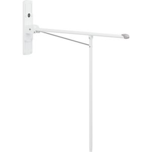 Toiletsteun met vloersteun 850mm Value wit