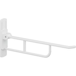 Toiletsteun in hoogte verstelbaar 850mm wit VALUE II