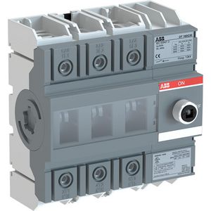 Lastscheider 3P 160 A geen bediening