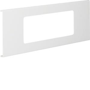 Afdekplaat voor goot 3-voudig FB 130mm breed verkeerswit