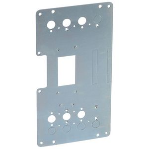 Montageplaat DPX3 250 omkeersch. vert. uittrekbaar XL3 4000