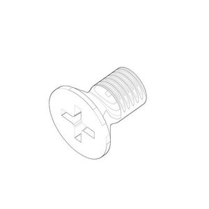 Bevestiging Verzonken schroef met kruisgleuf M3,5x6mm