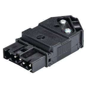 Stekerdeel met trekontlasting GST15I4S S1 zw1v zwart VVE=50
