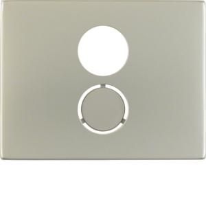 Centraaldoos luidspreker-wcd berker K.1/K.5 edelstaal