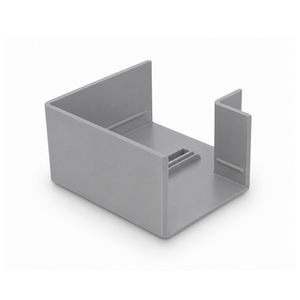 Vlakhaakstuk 60X60mm grijs